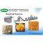 extruded fried chicken coating orange bread crumbs making machinery