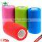 certificated non woven colored self adhesive tubular elastic bandage