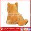 Wholesale cute yellow stuffed cat plush toy custom soft lifelike cat plush toy for kids