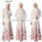 black black lily muslim dress/ xger muslim islamic fashionable abaya kaftan dresses/fancy dl islamic muslim dress