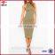 Polo Neck Midi Dress Bulk Women Clothing for Sale