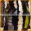 2015 new style knit scarf with rex rabbit fur trim