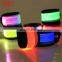 Hot Sale 2018 New Product Cycling Jogging Walking Reflective LED Light Up Snap Bracelets