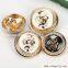 Wholesale Fashion Metal Nickle Garment Accessory Magnetic Buttons Hardware Decoration