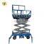 7LSJY Shandong SevenLift mini hydraulic mobile pneumatic scissor lifter 5 ton in saudi arabia