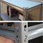 european silver grey warehouse storage shelf with teardrop holes