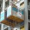 Professional supplier SC200/200 two cages 0-33m/min used construction elevator