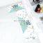 anti-slip pvc print kitchen mats and rugs floorwaterproof