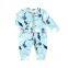 Boy Whale Fall Bodysuit Pajama Sleeper Toddler Zipper Romper