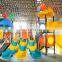 Civil work double slide Children Playground Equipment, kids islamic playground ,large park statues for sale