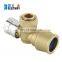 Brass Lockable Ball Valve With Magnetic Handle