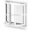 Outwards opening double glazed aluminum french casement window