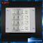 waterproof vandal proof metal number keypad 3502B