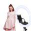 14 inch photography studio 5600k dimmable ring light for live show led ring light