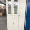 storage file cabinet and steel locker combination group structure dark gray and white color