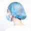 Class 1 Dust proof Hair Nets Disposable Surgical Non Woven Elastic Cheap Surgical Bouffant Caps