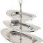 3 Tier Silver cake Stand, Three Tier Stainless Steel Cake Stand