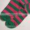 2015 hot saling women bright-coloured socks stripe sock
