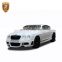2008-2011 Bently Gt Upgrade To Wald Style Carbon Fiber Body Kits Including Side Skirts Front Rear Bumper Exhaust Tips