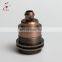 Brass lamp holder e27 ceiling light holder with rings