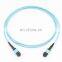 10G 40G OM3 Multi-Mode 8/12-fiber MTP MPO Fiber Optic cable with senko connector