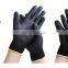 Black Polyamide Knitted Poly Palm-side Coated White PU Gloves PU Lightweight Safety Work Gloves For Automotive Industry