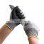 13Gauge Black Sandy Nitrile Coated Working Safety Gloves