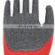 Red Latex Palm Coated Gloves HYM285
