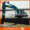 long service life amphibious excavator for pond excavation