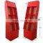 Elegant design logo printed custom cardboard book display stands