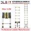 Dleat 3.2m Single Aluminum Telescopic Ladder With EN131