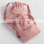 PandaSew Custom Logo Printed Twill Cotton Jewelry Bag Small Gift Packaging Jewelry Pouch