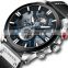 CURREN 8346 Mens Watches Chronograph Quartz Waterproof Calendar Wristwatches Luxury Luminous Leather Watch Relogio Masculino