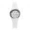 REBIRTH RE091 Women's Fashion&Casual Watches Quartz Movement Simple Style Silicone Band Watches