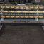 commercial gym fitness equipment supplier asj DS025 2 layer dumbbell rack wholesaler price