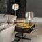 Chrome/Gold/Rose Gold Glass Table Light Post Modern Table Lamp Glass Bedside Night Lamp