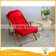 Portable 3-position folding reclining beach chair