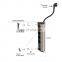 Corner socker with German outlets and USB quick chargher