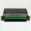 indoor ODF Sliding Type 48 Port Rack Mount 2U SC FTTH Optical fiber Distribution Frame