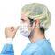 Isolation Non Woven Disposable Waterproof Gown with Long Sleeve