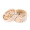 2 Tier Kitchen Bamboo Steamer for Asian Cooking Buns Dumplings Vegetables Fish Rice