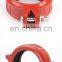 Oem Scaffolding Stainless Steel Pipe Fittings Clamp Tee High Pressure Carbon Steel Pipe Clamp Fitting