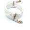 Silicon magnetic suction mobile phone data cable USB Silicon phone charging cable for Iphon / type C / android