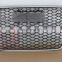 Automotive Car Parts Car Grill For Audi A5 13-16 Upgrade RS5 ABS Black Silver ABS Material Front Car Grille