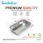 Rectanglar Aluminum Foil Container Wrinkle Wall Container