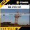 55m jib length 6T tower crane QTZ80 serialsself erecting tower crane