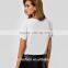 New arrival women solid color blank t shirt TS084