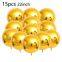Mirror Metallic Silver 22 Inches Balloons Globos Birthday Party Baby Shower Marriage 4D Round Sphere Aluminum Foil Balloon