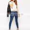 T-Shirt With Organza Hem T Shirt Wholesale China