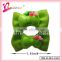 Budget hair jewelry hot sale hair scrunchies wholesale no fade no smell bow hair elastic band (XH12-2106)